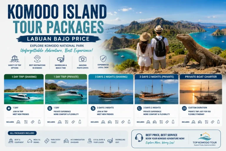 Komodo Island Tour Packages Labuan Bajo Price