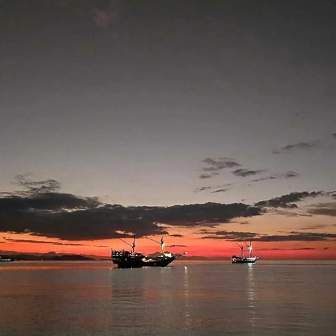 Sunset in Komodo National Park