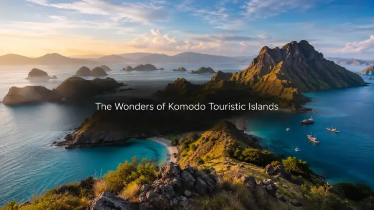 The wonders of Komodo tourictic islands